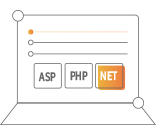 支持ASP、PHP、Asp.Net等多種語(yǔ)言開(kāi)發(fā)